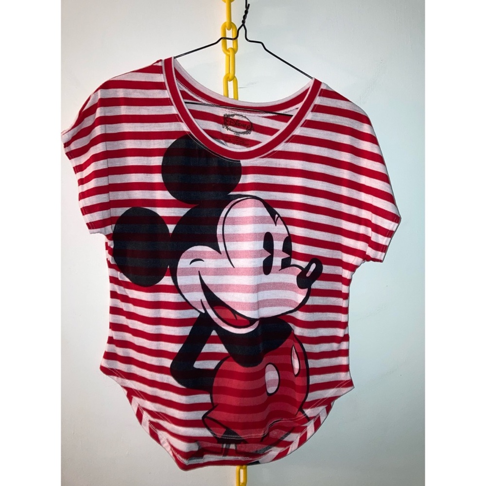 Disney Stripe Mickey Shirt